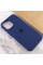 Чехол Silicone Case Full Protective (AA) для Apple iPhone 13 Pro Max (6.7) - Синий / Deep navy - фото