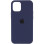 Чехол Silicone Case Full Protective (AA) для Apple iPhone 13 Pro Max (6.7) - Темный Синий / Midnight Blue