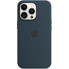 Чехол Silicone Case Full Protective (AA) для Apple iPhone 13 Pro Max (6.7) - Синий / Abyss Blue