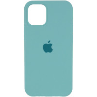 Чохол Silicone Case Full Protective (AA) для Apple iPhone 13 Pro (6.1) - Бірюзовий / Marine Green