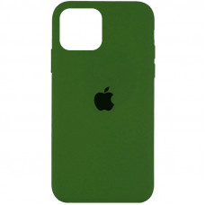 Чохол Silicone Case Full Protective (AA) для Apple iPhone 13 Pro (6.1) - Зелений / Olive