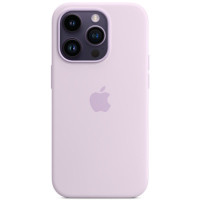 Чохол Silicone Case Full Protective (AA) для Apple iPhone 13 Pro (6.1) - Бузковий / Lilac