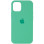 Чехол Silicone Case Full Protective (AA) для Apple iPhone 13 (6.1) - Зеленый / Spearmint