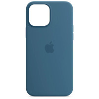 Чехол Silicone Case Full Protective (AA) для Apple iPhone 14 Pro (6.1) - Синий / Blue Jay