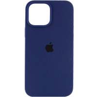 Чохол Silicone Case Full Protective (AA) для Apple iPhone 14 Pro (6.1) - Синій / Deep navy