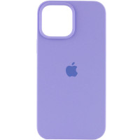 Чохол Silicone Case Full Protective (AA) для Apple iPhone 14 Pro (6.1) - Бузковий / Dasheen