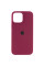 Чехол Silicone Case Full Protective (AA) для Apple iPhone 14 Pro Max (6.7) - Бордовый / Maroon - фото