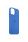 Чехол Silicone Case Full Protective (AA) для Apple iPhone 14 (6.1) - Синий / Capri Blue - фото