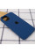 Чохол Silicone Case Full Protective (AA) для Apple iPhone 14 (6.1) - Синій / Navy Blue - фото