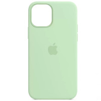 Чехол Silicone Case Full Protective (AA) для Apple iPhone 14 Plus (6.7) - Зеленый / Pistachio