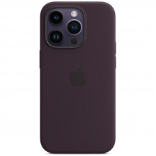 Чехол Silicone Case Full Protective (AA) для Apple iPhone 15 (6.1) - Фиолетовый / Elderberry