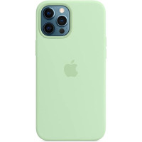 Чехол Silicone Case Full Protective (AA) для Apple iPhone 15 Pro (6.1) - Зеленый / Pistachio