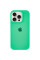 Чохол Silicone Case Full Protective (AA) для Apple iPhone 15 Pro (6.1) - Зелений / Spearmint - фото