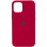 Чехол Silicone Case Full Protective (AA) для Apple iPhone 15 Pro (6.1) - Красный / Rose Red