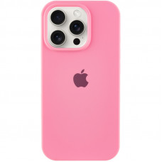 Чохол Silicone Case Full Protective (AA) для Apple iPhone 15 Pro (6.1) - Рожевий / Pink