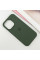 Чехол Silicone Case Full Protective (AA) для Apple iPhone 15 Pro Max (6.7) - Зеленый / Cyprus Green - фото