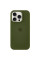 Чехол Silicone Case Full Protective (AA) для Apple iPhone 15 Pro Max (6.7) - Зеленый / Dark Olive - фото