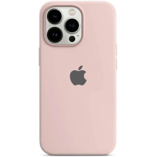 Чохол Silicone Case Full Protective (AA) для Apple iPhone 15 Pro Max (6.7) - Рожевий / Chalk Pink