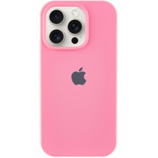 Чохол Silicone Case Full Protective (AA) для Apple iPhone 15 Pro Max (6.7) - Рожевий / Pink