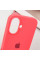 Чехол Silicone Case Full Protective (AA) для Apple iPhone 16 (6.1) - Арбузный / Watermelon red - фото