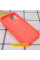 Чехол Silicone Case Full Protective (AA) для Apple iPhone 16 (6.1) - Арбузный / Watermelon red