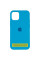 Чехол Silicone Case Full Protective (AA) для Apple iPhone 16 (6.1) - Голубой / Blue - фото