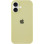 Чехол Silicone Case Full Protective (AA) для Apple iPhone 16 (6.1) - Желтый / Mellow Yellow