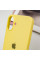 Чохол Silicone Case Full Protective (AA) для Apple iPhone 16 (6.1) - Жовтий / Yellow - фото