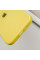 Чохол Silicone Case Full Protective (AA) для Apple iPhone 16 (6.1) - Жовтий / Yellow - фото