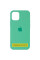 Чехол Silicone Case Full Protective (AA) для Apple iPhone 16 (6.1) - Зеленый / Spearmint - фото