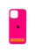 Чохол Silicone Case Full Protective (AA) для Apple iPhone 16 (6.1) - Рожевий / Barbie pink - фото