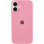 Чехол Silicone Case Full Protective (AA) для Apple iPhone 16 (6.1) - Розовый / Light pink