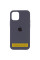 Чехол Silicone Case Full Protective (AA) для Apple iPhone 16 (6.1) - Серый / Dark Gray - фото