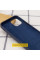 Чехол Silicone Case Full Protective (AA) для Apple iPhone 16 (6.1) - Темно-синий / Midnight blue - фото