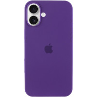 Чехол Silicone Case Full Protective (AA) для Apple iPhone 16 (6.1) - Фиолетовый / Amethyst