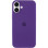 Чехол Silicone Case Full Protective (AA) для Apple iPhone 16 (6.1) - Фиолетовый / Amethyst