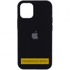 Чехол Silicone Case Full Protective (AA) для Apple iPhone 16 (6.1) - Черный / Black