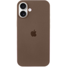 Чохол Silicone Case Full Protective (AA) для Apple iPhone 16 (6.1) - Коричневий / Brown