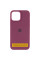 Чохол Silicone Case Full Protective (AA) для Apple iPhone 16 Pro (6.3) - Бордовий / Plum - фото