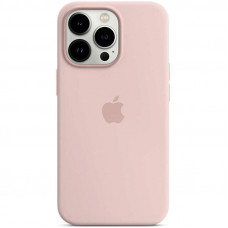 Чехол Silicone Case Full Protective (AA) для Apple iPhone 16 Plus (6.7) - Розовый / Chalk Pink