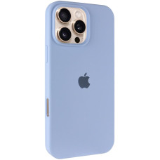 Чохол Silicone Case Full Protective (AA) для Apple iPhone 16 Pro Max (6.9) - Блакитний / Lilac Blue