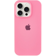 Чохол Silicone Case Full Protective (AA) для Apple iPhone 16 Pro Max (6.9) - Рожевий / Pink
