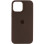 Чехол Silicone Case Full Protective (AA) для Apple iPhone 16 Pro Max (6.9) - Темно-коричневый / Umber