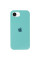 Чохол Silicone Case Full Protective (AA) для Apple iPhone 16e (6.1) - Бірюзовий / Marine Green - фото
