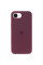 Чохол Silicone Case Full Protective (AA) для Apple iPhone 16e (6.1) - Бордовий / Plum - фото