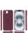 Чохол Silicone Case Full Protective (AA) для Apple iPhone 16e (6.1) - Бордовий / Plum - фото