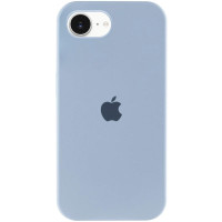 Чехол Silicone Case Full Protective (AA) для Apple iPhone 16e (6.1) - Голубой / Sweet Blue