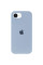 Чехол Silicone Case Full Protective (AA) для Apple iPhone 16e (6.1) - Голубой / Sweet Blue - фото