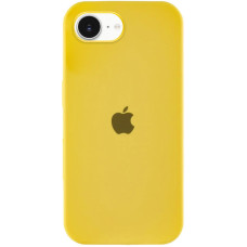 Чохол Silicone Case Full Protective (AA) для Apple iPhone 16e (6.1) - Жовтий / Yellow