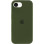 Чохол Silicone Case Full Protective (AA) для Apple iPhone 16e (6.1) - Зелений / Dark Olive
